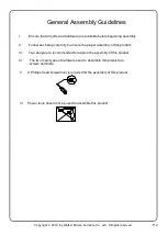 Preview for 2 page of Walker Edison AF40JER Assembly Instructions Manual