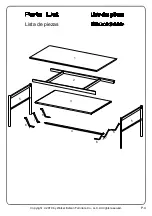 Preview for 4 page of Walker Edison AF42HAMCT Assembly Instructions Manual