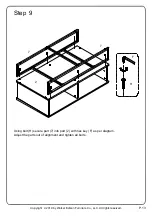 Preview for 13 page of Walker Edison AF42JACCT Assembly Instructions Manual