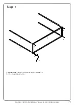 Preview for 5 page of Walker Edison AF42LWETG Assembly Instructions Manual