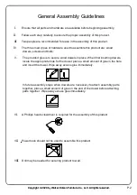 Preview for 2 page of Walker Edison AF42MDRC Assembly Instructions Manual