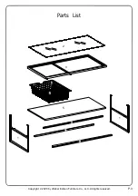 Preview for 3 page of Walker Edison AF42MDRC Assembly Instructions Manual