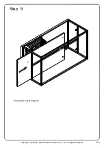 Preview for 9 page of Walker Edison AF42MDRC Assembly Instructions Manual