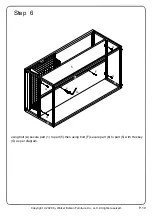 Preview for 10 page of Walker Edison AF42MDRC Assembly Instructions Manual