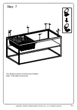 Preview for 11 page of Walker Edison AF42MDRC Assembly Instructions Manual