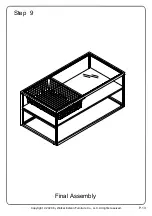 Preview for 13 page of Walker Edison AF42MDRC Assembly Instructions Manual