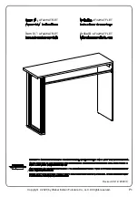 Walker Edison AF42WATFLET Assembly Instructions Manual preview