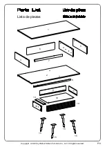 Предварительный просмотр 6 страницы Walker Edison AF44LAN1DRCT Assembly Instructions Manual