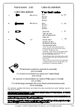 Предварительный просмотр 8 страницы Walker Edison AF44LAN1DRCT Assembly Instructions Manual