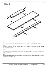 Предварительный просмотр 10 страницы Walker Edison AF44LAN1DRCT Assembly Instructions Manual