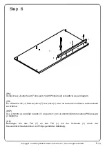 Предварительный просмотр 14 страницы Walker Edison AF44LAN1DRCT Assembly Instructions Manual