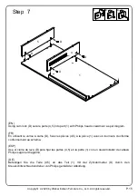 Предварительный просмотр 15 страницы Walker Edison AF44LAN1DRCT Assembly Instructions Manual