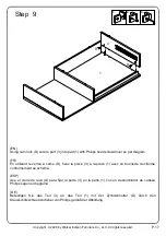 Предварительный просмотр 17 страницы Walker Edison AF44LAN1DRCT Assembly Instructions Manual