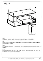 Предварительный просмотр 18 страницы Walker Edison AF44LAN1DRCT Assembly Instructions Manual