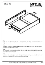 Предварительный просмотр 23 страницы Walker Edison AF44LAN1DRCT Assembly Instructions Manual