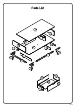 Предварительный просмотр 3 страницы Walker Edison AF44MATCT Assembly Instruction Manual