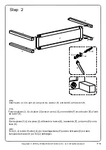 Preview for 10 page of Walker Edison AF46MXET Assembly Instructions Manual