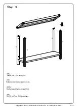 Preview for 11 page of Walker Edison AF46MXET Assembly Instructions Manual