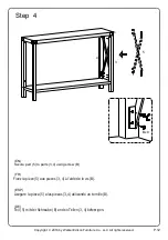 Preview for 12 page of Walker Edison AF46MXET Assembly Instructions Manual