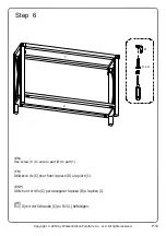 Preview for 14 page of Walker Edison AF46MXET Assembly Instructions Manual