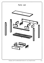 Предварительный просмотр 3 страницы Walker Edison AF48CYET Assembly Instructions Manual