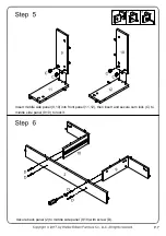 Предварительный просмотр 7 страницы Walker Edison AF48CYET Assembly Instructions Manual