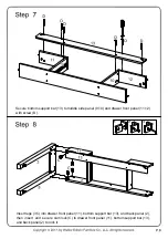 Предварительный просмотр 8 страницы Walker Edison AF48CYET Assembly Instructions Manual