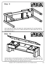 Предварительный просмотр 9 страницы Walker Edison AF48CYET Assembly Instructions Manual