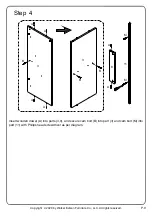 Preview for 9 page of Walker Edison AF4DRISA Assembly Instructions Manual