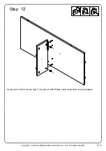 Preview for 17 page of Walker Edison AF4DRISA Assembly Instructions Manual