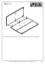 Preview for 19 page of Walker Edison AF4DRISA Assembly Instructions Manual