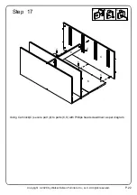 Preview for 22 page of Walker Edison AF4DRISA Assembly Instructions Manual