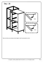 Preview for 33 page of Walker Edison AF4DRISA Assembly Instructions Manual