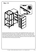 Preview for 39 page of Walker Edison AF4DRISA Assembly Instructions Manual