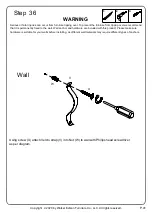 Preview for 41 page of Walker Edison AF4DRISA Assembly Instructions Manual