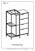 Preview for 42 page of Walker Edison AF4DRISA Assembly Instructions Manual