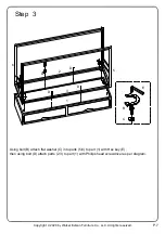 Предварительный просмотр 7 страницы Walker Edison AFVET2DRET Assembly Instructions Manual