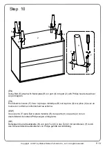 Preview for 19 page of Walker Edison AFWDRT2D Assembly Instructions Manual