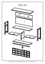 Preview for 3 page of Walker Edison AH52APC Assembly Instructions Manual