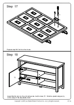 Preview for 13 page of Walker Edison AH52APC Assembly Instructions Manual