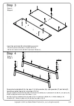 Предварительный просмотр 8 страницы Walker Edison AH62CMC Assembly Instructions Manual