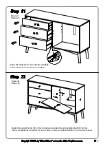 Preview for 17 page of Walker Edison AH62CMC Assembly Instructions Manual