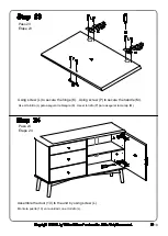 Preview for 18 page of Walker Edison AH62CMC Assembly Instructions Manual