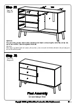 Preview for 19 page of Walker Edison AH62CMC Assembly Instructions Manual