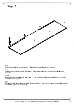 Preview for 9 page of Walker Edison ARUM2F Assembly Instructions Manual