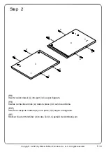 Preview for 10 page of Walker Edison ARUM2F Assembly Instructions Manual