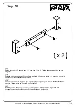 Preview for 18 page of Walker Edison ARUM2F Assembly Instructions Manual