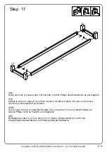 Preview for 19 page of Walker Edison ARUM2F Assembly Instructions Manual