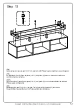 Preview for 21 page of Walker Edison ARUM2F Assembly Instructions Manual