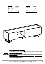 Walker Edison ARWM3F Assembly Instructions Manual предпросмотр